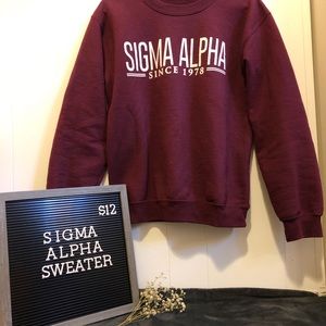Sigma Alpha Sweater